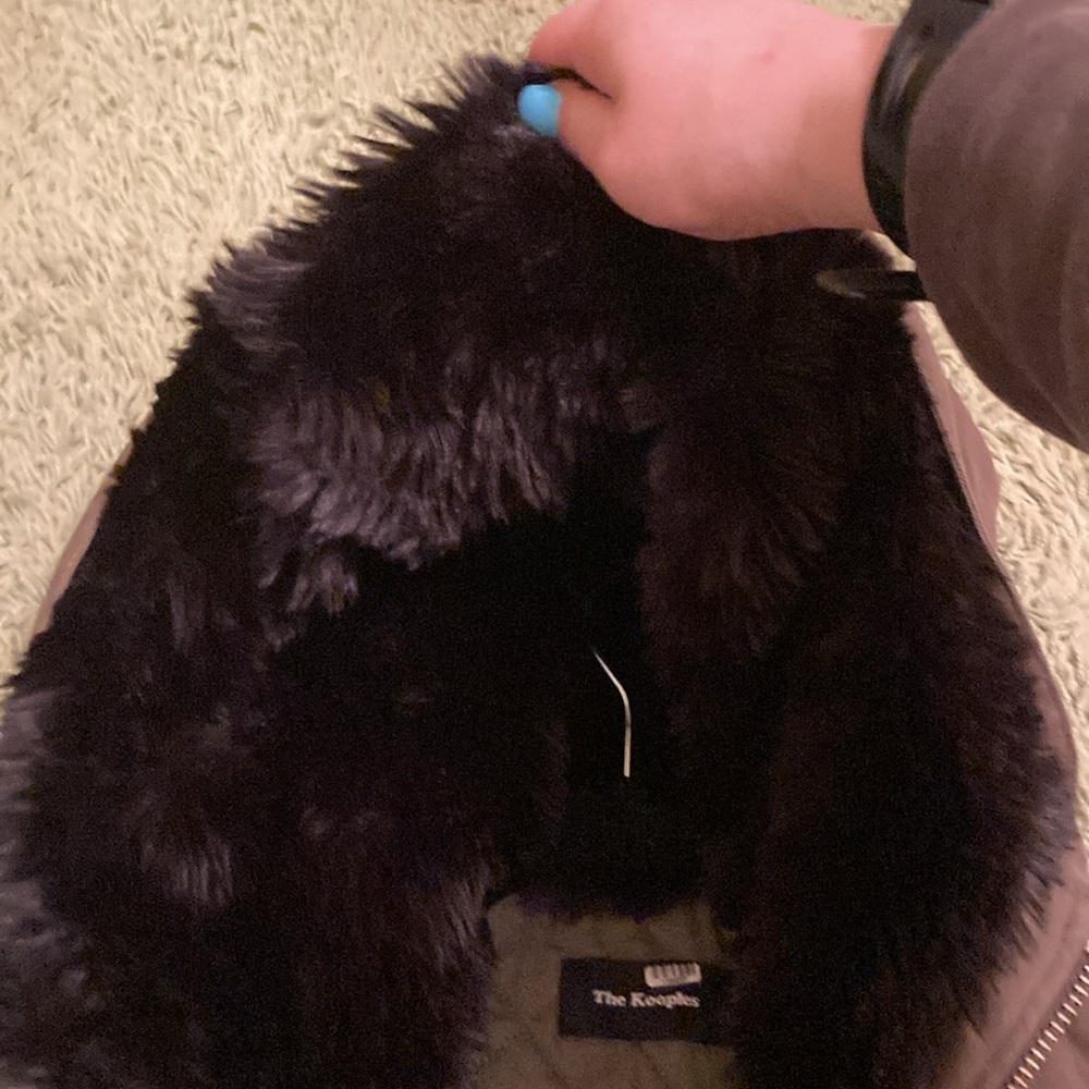 The Kooples. Dark green coat. - Picture 5 of 13